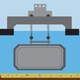 Illustration for article titled How to Go About Burying 16,000-Ton Tunnel Segments Under a River